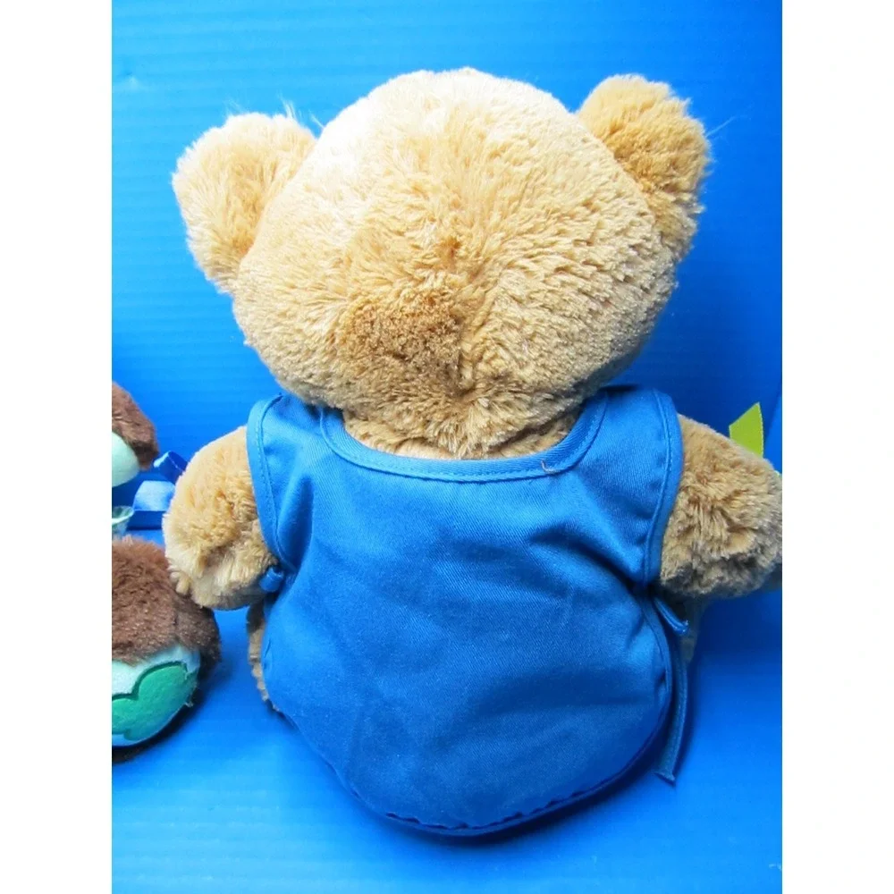 BUILD A BEAR  GIRL SCOUT Lot of 2 Bears w/Outfits Plush Thin Mint & 100th Anniv
